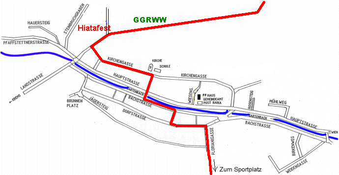 Ortsplan von Gro�meiseldorf
