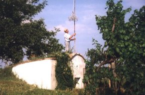 Hiatah�tte nahe der Stra�e in Richtung Ravelsbach